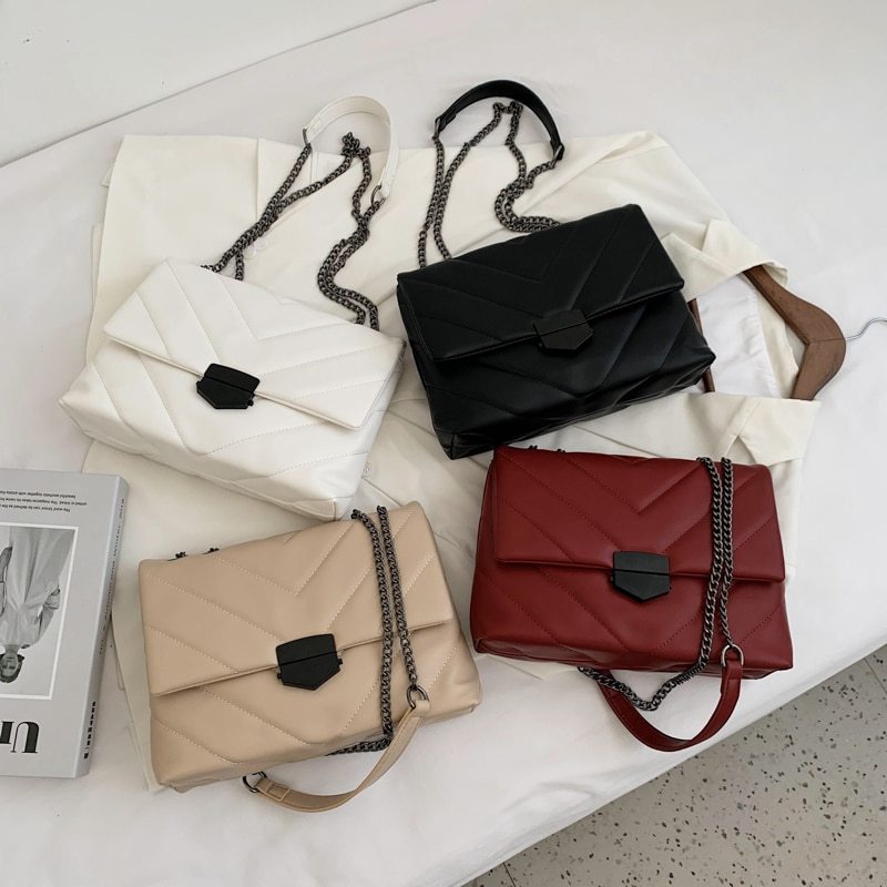 Sac Bandoulière en Simili Cuir Brodé