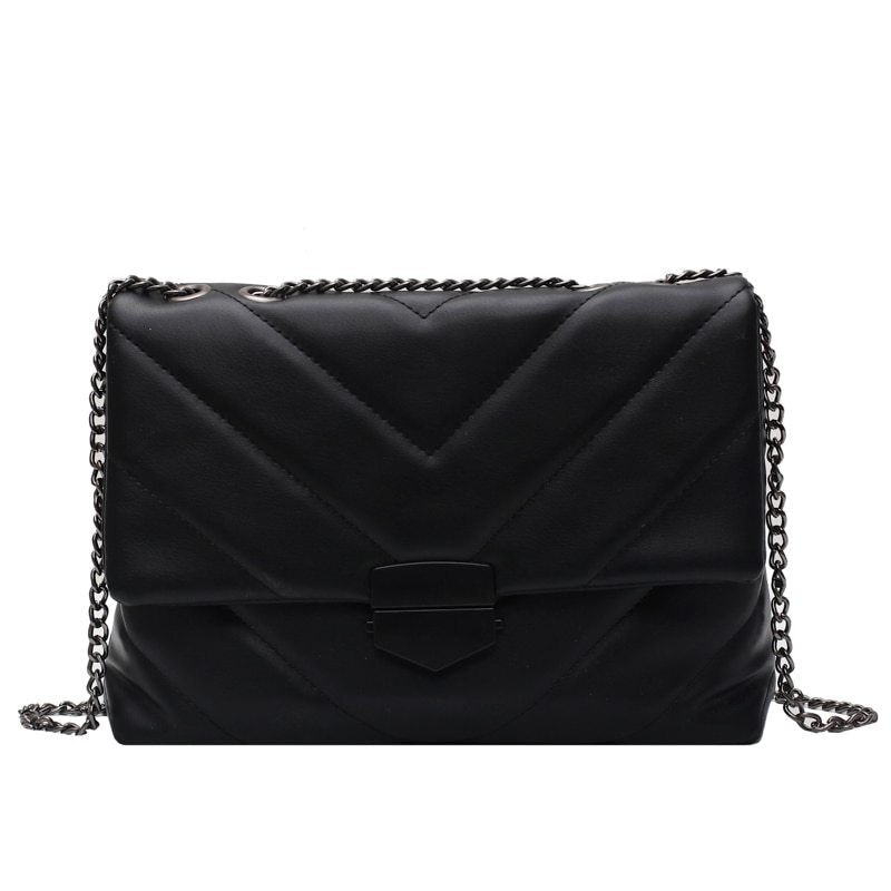 Sac Bandoulière en Simili Cuir Brodé