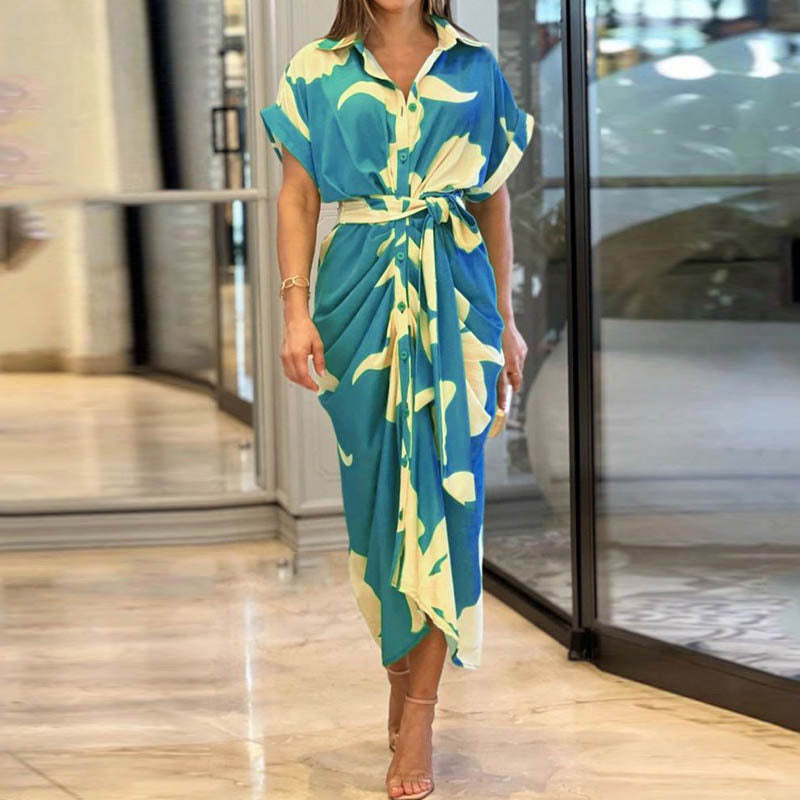 Robe Chemise Ceinturée