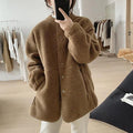 Manteau Douillet en Laine d’Agneau
