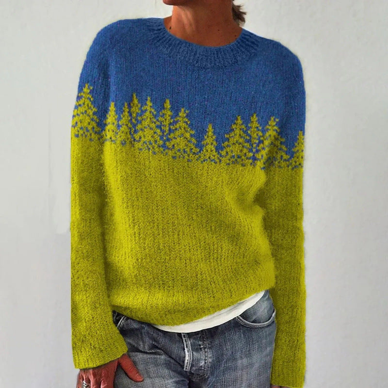 Pull-Over Élégant à Silhouette Flatteuse