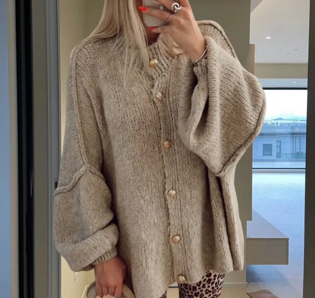 Manteau Douillet en Laine d’Agneau