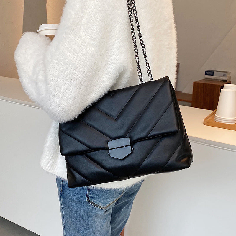 Sac Bandoulière en Simili Cuir Brodé