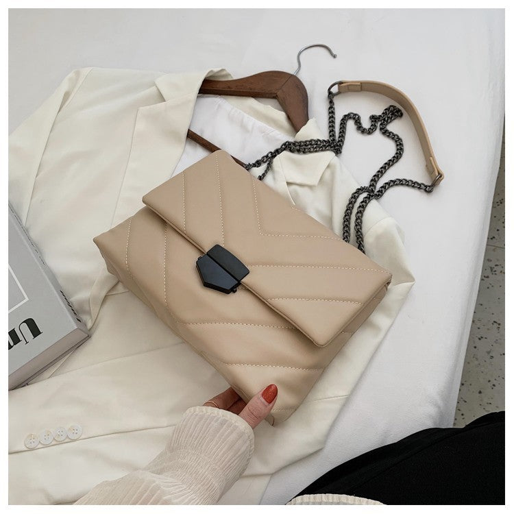 Sac Bandoulière en Simili Cuir Brodé