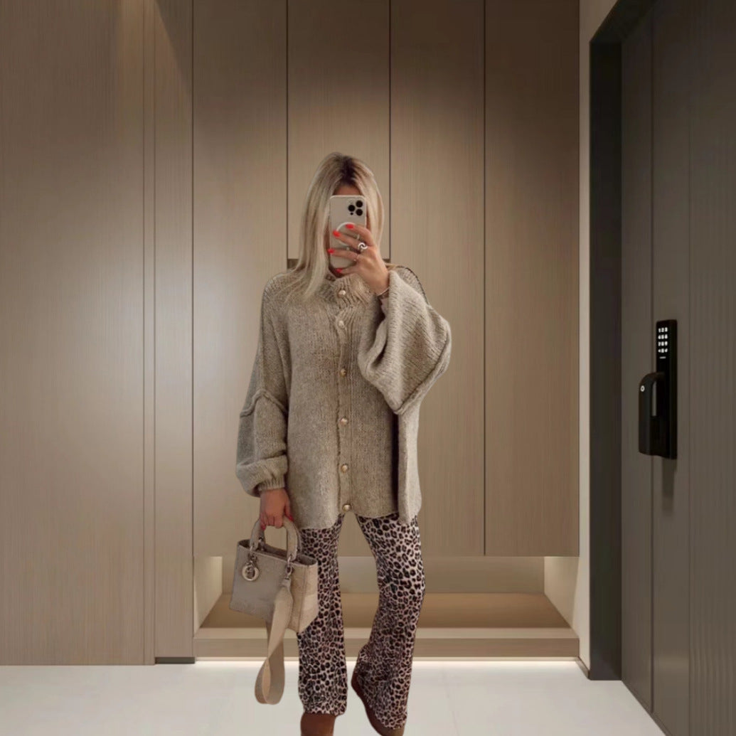 Manteau Douillet en Laine d’Agneau
