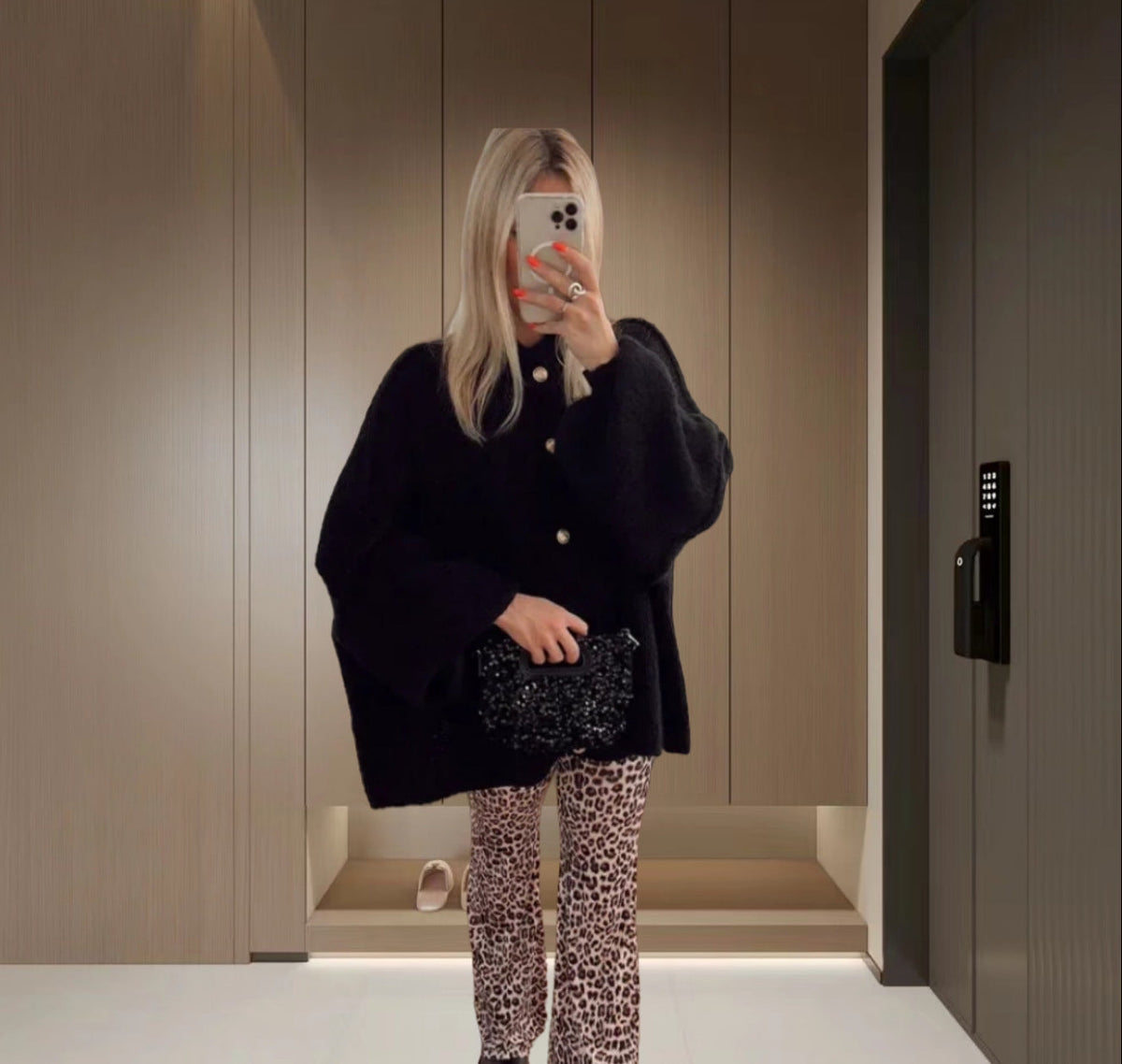 Manteau Douillet en Laine d’Agneau