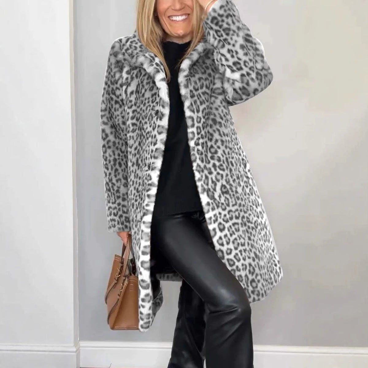 Manteau Léopard