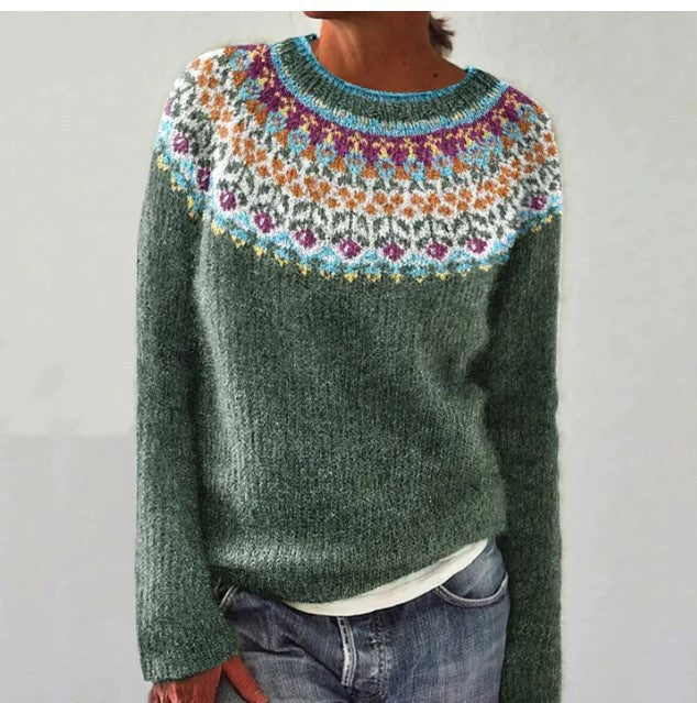 Pull-Over Élégant à Silhouette Flatteuse