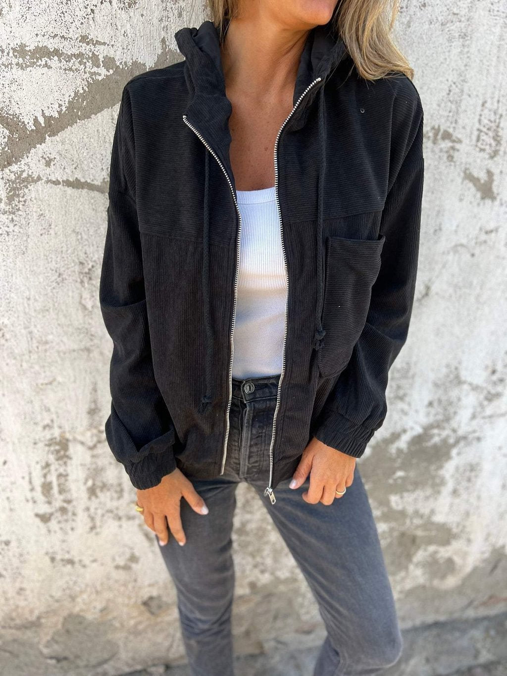 Veste à Capuche